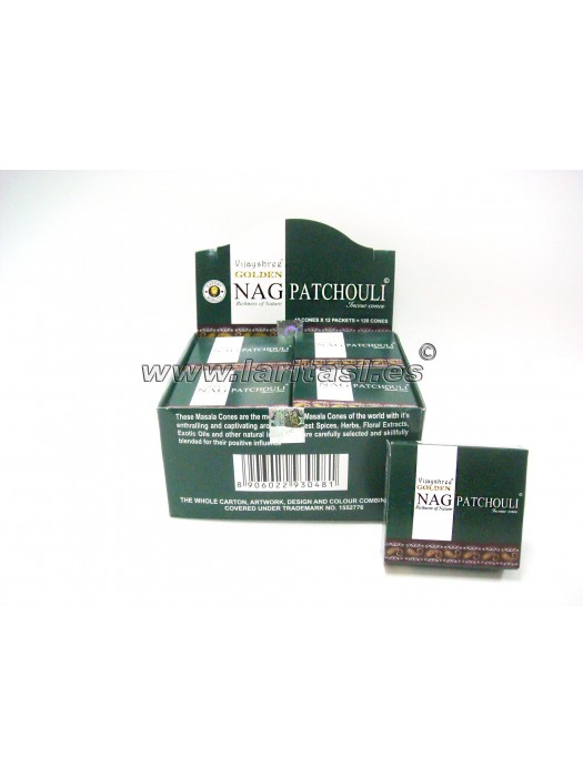 Golden Nag Pachouli conos